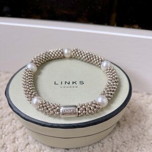 Links of London Effervescence Star Pearl Bracelet